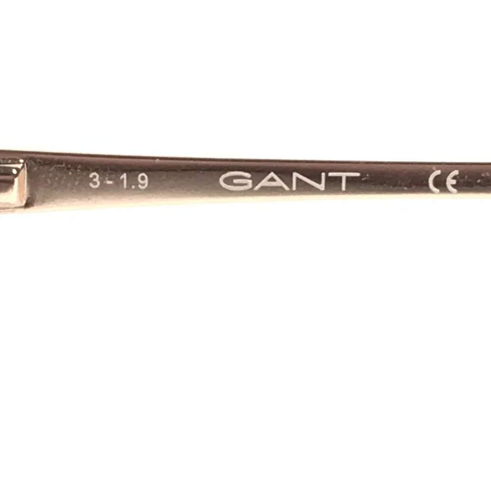 GANT Eyeglasses Frames GA4083 055 Pink Brown Tortoise Gold Square 53-17-140